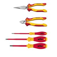 Wiha 26755 Tangenset VDE 5-delig Wiha 26755 Tangenset VDE 5-delig