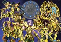 Poster Saint Seiya Gold Saints nr 1 91,5x61cm