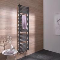 Handdoekradiator HSK Line Aero | 60x120 cm | CV en/of electrische werking | Grafiet-mat