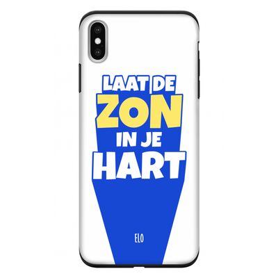 Laat de zon in je hart: iPhone XS Max Tough Case