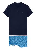 HOM - Short Sleepwear - Douro - navy, Maat:2XL