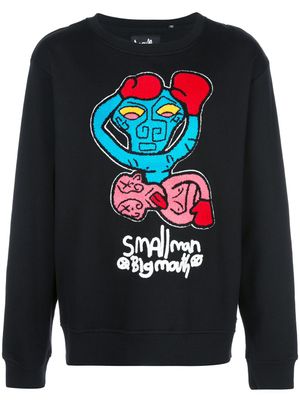 Haculla sweat imprimé - Noir