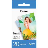 Glanzend Fotopapier Canon Canon Zoemini ZINK Photo Paper - 20 Sheets 20 Lakens
