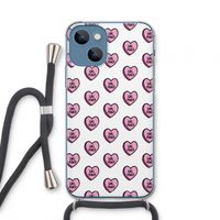 GIRL POWER: iPhone 13 mini Transparant Hoesje met koord