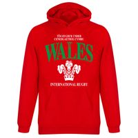 Wales Rugby Hooded Sweater - thumbnail