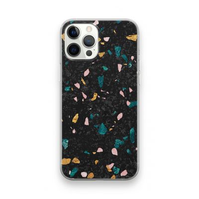 Terrazzo N°10: iPhone 12 Pro Transparant Hoesje