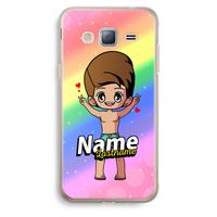 Chibi Maker man: Samsung Galaxy J3 (2016) Transparant Hoesje