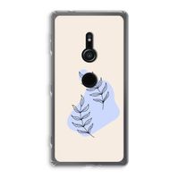Leaf me if you can: Sony Xperia XZ2 Transparant Hoesje