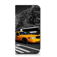 iPhone 15 Pro Book Cover New York Taxi