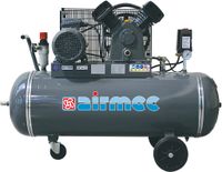 Airmec KP 100400 P Mobiele oliegesmeerde zuigercompressor - 565100400