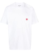 Carhartt WIP t-shirt en coton à patch logo - Blanc