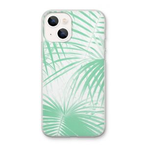 Palmbladeren: iPhone 13 mini Transparant Hoesje