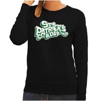 St. Patricksday sweater zwart dames St. Patricksday sweater zwart dames