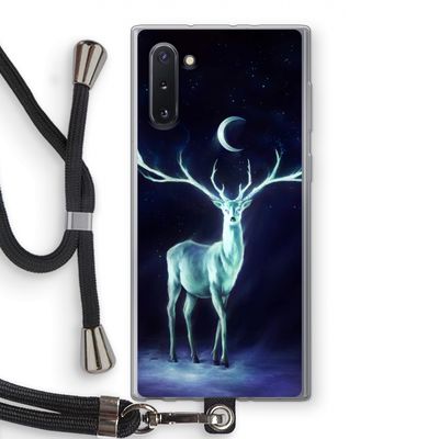Nightbringer: Samsung Galaxy Note 10 Transparant Hoesje met koord