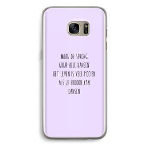 Sprong: Samsung Galaxy S7 Edge Transparant Hoesje