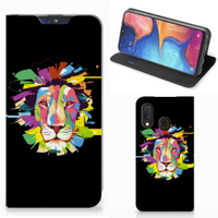 Samsung Galaxy A20e Magnet Case Lion Color