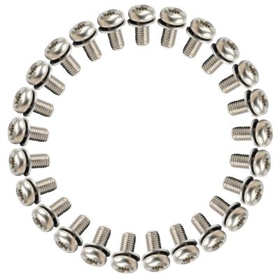 ANP BOUT M5X10 TORX M/PLAAT RVS DS A 25