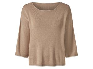 esmara Gebreide dames trui (Beige, XS (32/34))