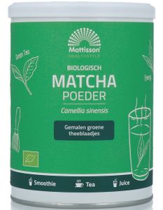 Mattisson HealthStyle BiologischeMatcha Poeder