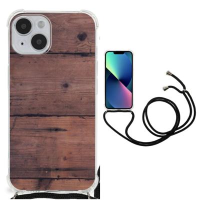 iPhone 14 Stevig Telefoonhoesje Old Wood iPhone 14 Stevig Telefoonhoesje Old Wood