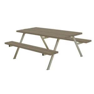 Picknicktafel Tuin Alpha Grijs Bruin