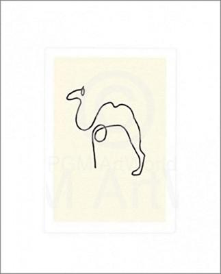 Kunstdruk Pablo Picasso - Le Chameau 50x60cm