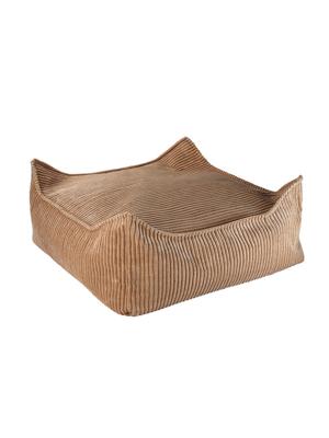 Poef Vierkant Toffee