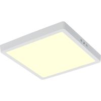 Vierkant LED Paneel 30x30 - 24W Warm Wit 3000K - Mat Wit - Flikkervrij