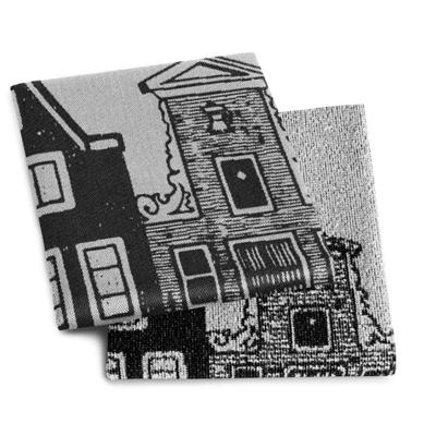 Thee- en keukendoek Canal Black