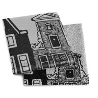 Thee- en keukendoek Canal Black