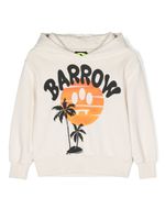 Barrow kids hoodie en coton à imprimé graphique - Tons neutres - thumbnail