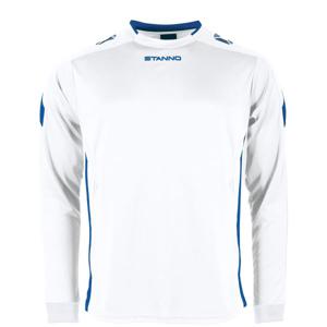 Stanno 411003 Drive Match Shirt LS - White-Royal - XXL