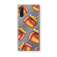 Hamburger: Samsung Galaxy Note 10 Transparant Hoesje