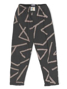 Bobo Choses pantalon ample à motif abstrait - Gris