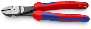 Knipex Kracht-Zijsnijtang gep./comfort 200 mm - 74 02 200 T - 7402200T