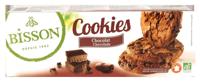 Bisson Chocolade cookies met stukjes pure chocola bio 200 Gram