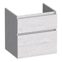 Brauer Delight - Onderkast - 60 cm - met 2 Softclose Lades Greeploos en 1 Sifon Uitsparing - Forest Seashell