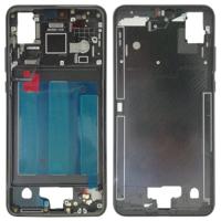 Front behuizing LCD-frame bezel voor Huawei P20 (zwart)