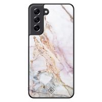 Samsung Galaxy S21 FE hoesje - Parelmoer marmer