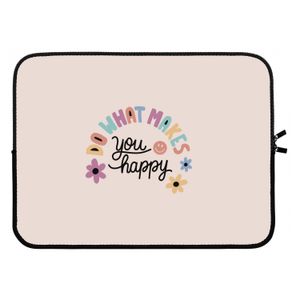 Happy days: Laptop sleeve 15 inch