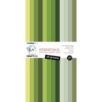 Creative Craftlab • unicolor paper pad all greens essentials