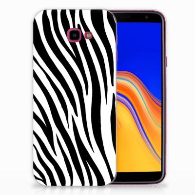 Samsung Galaxy J4 Plus (2018) | TPU Hoesje | Zebra