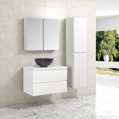 Badkamermeubel Finn 100x59x45cm Wit Glans met Topblad