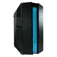 LC-Power Gaming 702B - Skyscraper_X Midi Tower Zwart - thumbnail