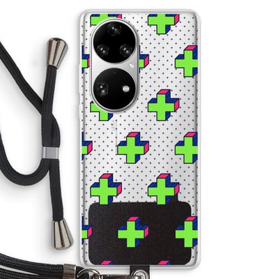 8-bit N°10: Huawei P50 Pro Transparant Hoesje met koord