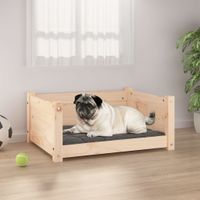 Hondenmand 65,5x50,5x28 cm massief grenenhout - thumbnail