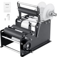 VEVOR etiketteermachine handmatig 15-20 etiketten per minuut etiketpistool etiketbreedtes van 10-130 mm, etiketlengtes van 10-300 mm prijskaartjes etiketteermachine flessenetiketteermachine