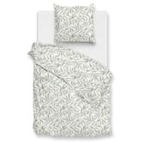 Dekbedovertrek Percale - Eenpersoons (140x220 cm) - Groen Percale katoen - Dessin: Natuur - Zo!Home - Dekbed-Discounter.nl