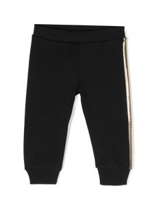 Balmain Kids pantalon de jogging à logo imprimé - Noir