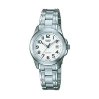 Horloge Uniseks Casio LTP-1259PD-7BEG Wit Zilverkleurig